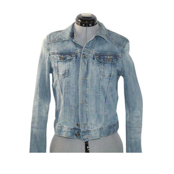 Preloved Vintage H&M Classic Denim Jacket Size Medium - Picture 2 of 14